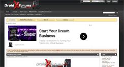 Desktop Screenshot of droidxforums.com